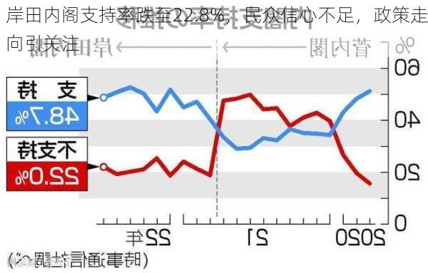 岸田内阁支持率跌至22.8%，民众信心不足，政策走向引关注