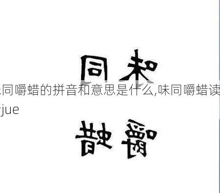 味同嚼蜡的拼音和意思是什么,味同嚼蜡读音jue