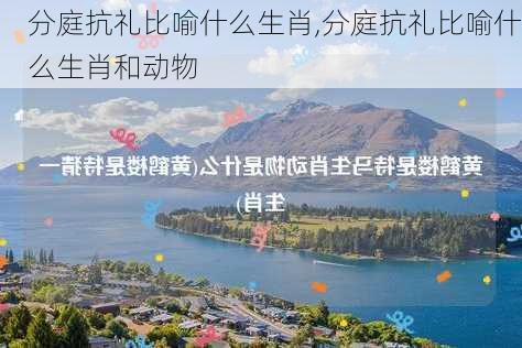 分庭抗礼比喻什么生肖,分庭抗礼比喻什么生肖和动物