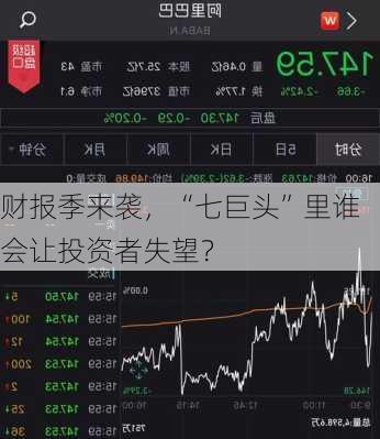 财报季来袭，“七巨头”里谁会让投资者失望？