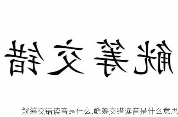 觥筹交错读音是什么,觥筹交错读音是什么意思