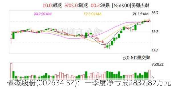 棒杰股份(002634.SZ)：一季度净亏损2837.82万元