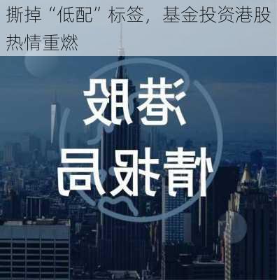 撕掉“低配”标签，基金投资港股热情重燃