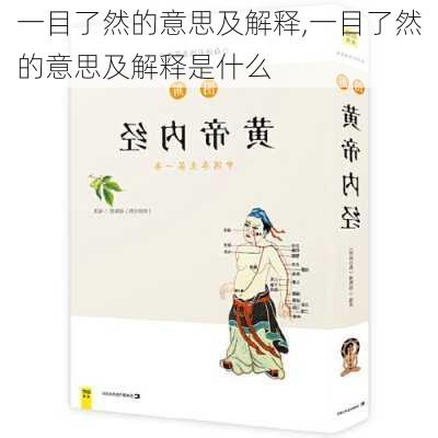 一目了然的意思及解释,一目了然的意思及解释是什么