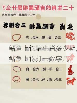 鲇鱼上竹猜生肖多少期,鲇鱼上竹打一数字几