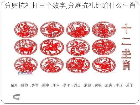 分庭抗礼打三个数字,分庭抗礼比喻什么生肖