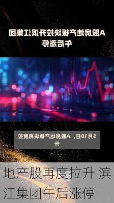 地产股再度拉升 滨江集团午后涨停