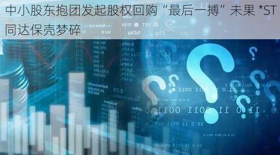 中小股东抱团发起股权回购“最后一搏”未果 *ST同达保壳梦碎