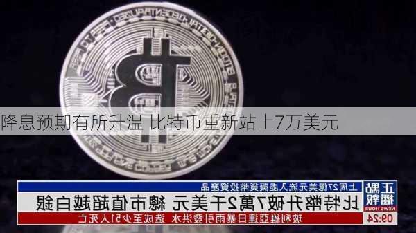 降息预期有所升温 比特币重新站上7万美元