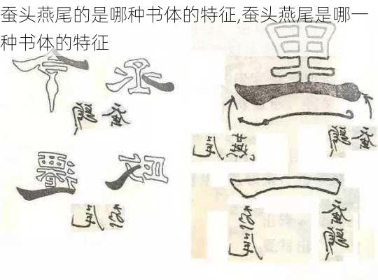 蚕头燕尾的是哪种书体的特征,蚕头燕尾是哪一种书体的特征