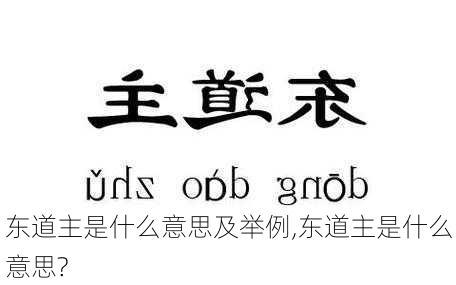 东道主是什么意思及举例,东道主是什么意思?