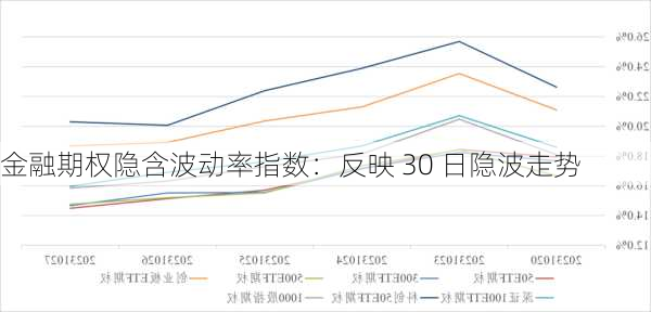 金融期权隐含波动率指数：反映 30 日隐波走势