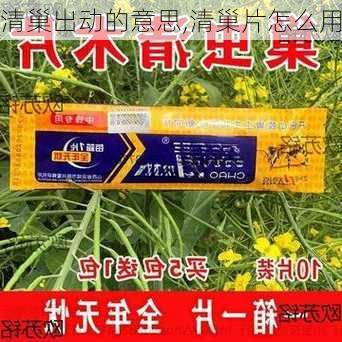 清巢出动的意思,清巢片怎么用