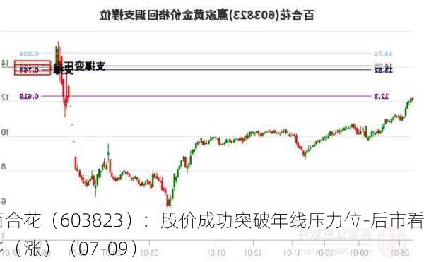 百合花（603823）：股价成功突破年线压力位-后市看多（涨）（07-09）