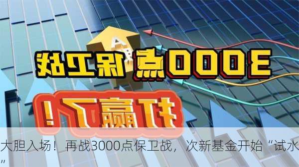 大胆入场！再战3000点保卫战，次新基金开始“试水”