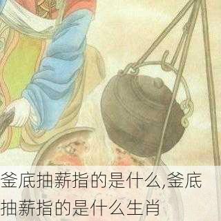 釜底抽薪指的是什么,釜底抽薪指的是什么生肖