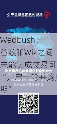 Wedbush：谷歌和Wiz之间未能达成交易可能“开启一轮并购周期”