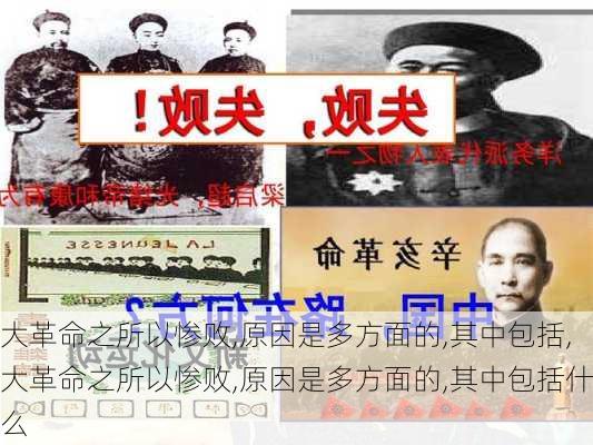 大革命之所以惨败,原因是多方面的,其中包括,大革命之所以惨败,原因是多方面的,其中包括什么