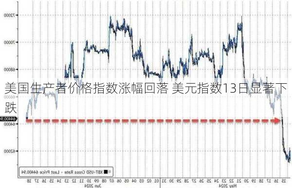 美国生产者价格指数涨幅回落 美元指数13日显著下跌