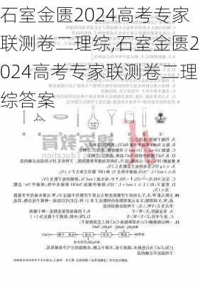 石室金匮2024高考专家联测卷二理综,石室金匮2024高考专家联测卷二理综答案