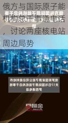 俄方与国际原子能机构总干事通电话，讨论两座核电站周边局势