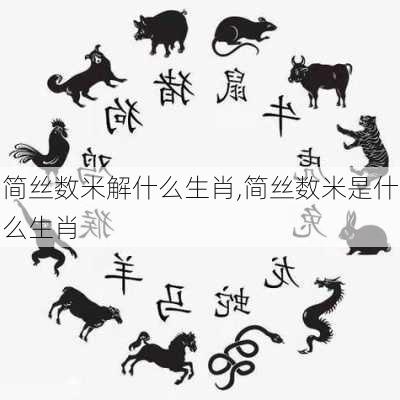 简丝数米解什么生肖,简丝数米是什么生肖