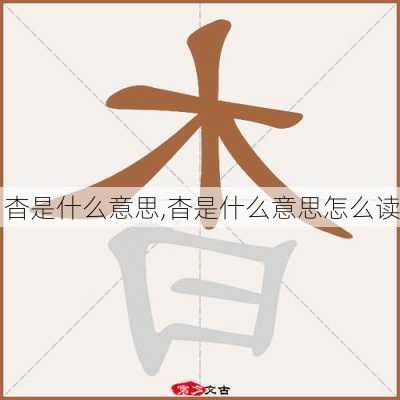 杳是什么意思,杳是什么意思怎么读