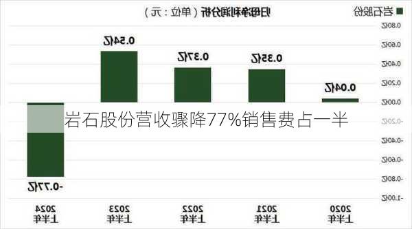 岩石股份营收骤降77%销售费占一半