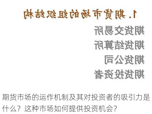 期货市场的运作机制及其对投资者的吸引力是什么？这种市场如何提供投资机会？