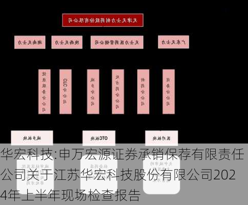 华宏科技:申万宏源证券承销保荐有限责任公司关于江苏华宏科技股份有限公司2024年上半年现场检查报告