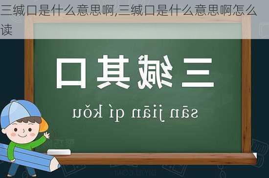 三缄口是什么意思啊,三缄口是什么意思啊怎么读