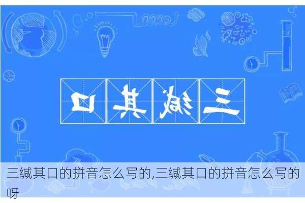 三缄其口的拼音怎么写的,三缄其口的拼音怎么写的呀