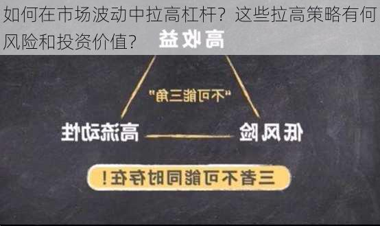 如何在市场波动中拉高杠杆？这些拉高策略有何风险和投资价值？