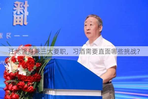 汪地强身兼三大要职，习酒需要直面哪些挑战？