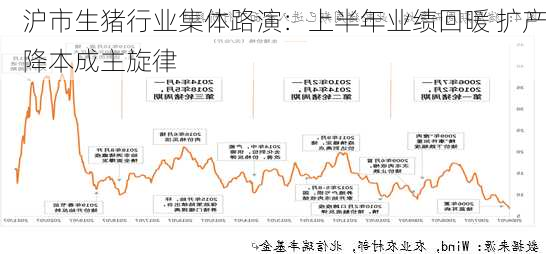 沪市生猪行业集体路演：上半年业绩回暖 扩产降本成主旋律