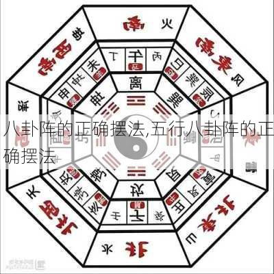 八卦阵的正确摆法,五行八卦阵的正确摆法