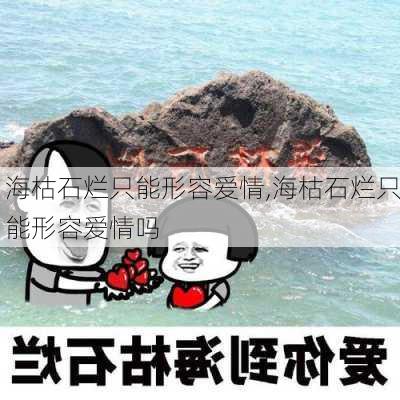 海枯石烂只能形容爱情,海枯石烂只能形容爱情吗