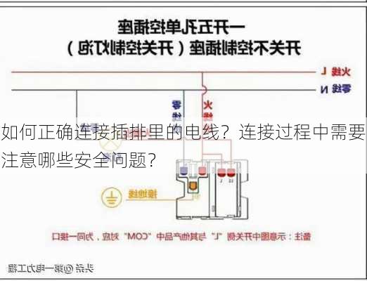 如何正确连接插排里的电线？连接过程中需要注意哪些安全问题？