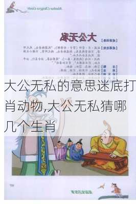 大公无私的意思迷底打肖动物,大公无私猜哪几个生肖