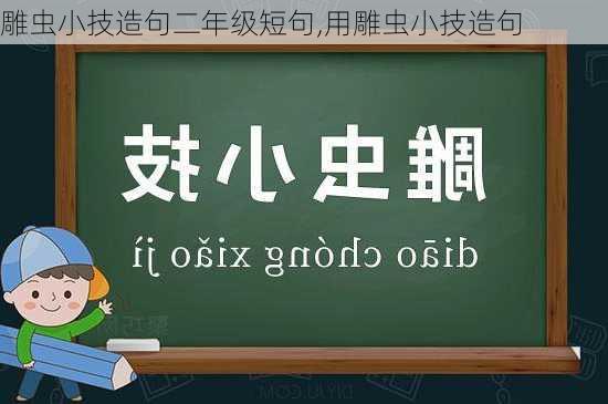 雕虫小技造句二年级短句,用雕虫小技造句