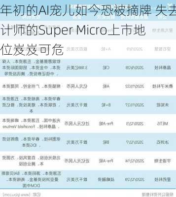 年初的AI宠儿如今恐被摘牌 失去审计师的Super Micro上市地位岌岌可危