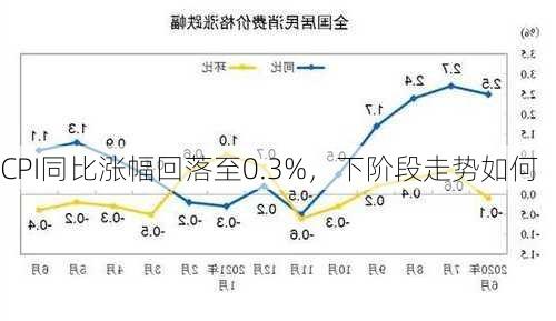 CPI同比涨幅回落至0.3%，下阶段走势如何