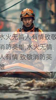 水火无情人有情致敬消防英雄,水火无情人有情 致敬消防英雄