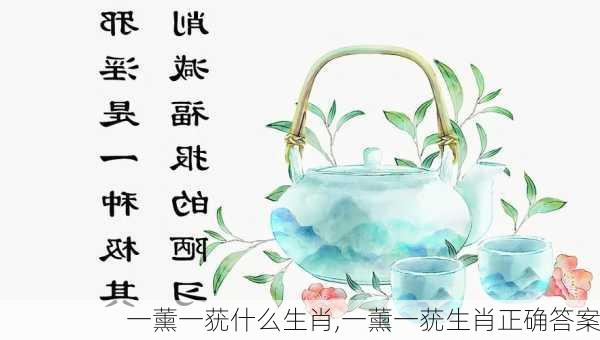 一薰一莸什么生肖,一薰一莸生肖正确答案