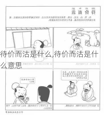 待价而沽是什么,待价而沽是什么意思