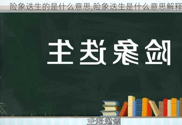 险象迭生的是什么意思,险象迭生是什么意思解释