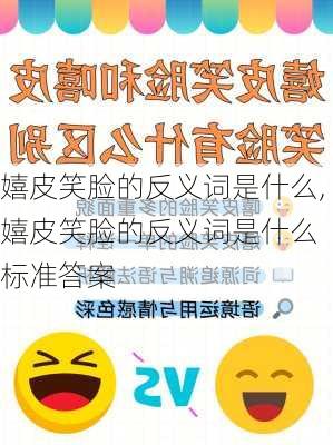 嬉皮笑脸的反义词是什么,嬉皮笑脸的反义词是什么 标准答案